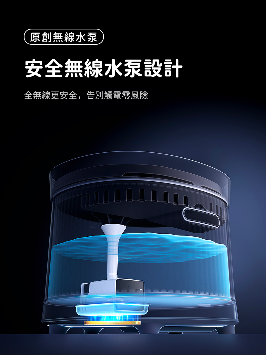 HomeRun BF10 Wireless Pet Water Fountain