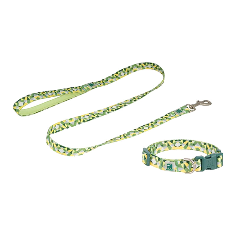 Diamond Gleam Collar & Dog Leash Two-Piece Set