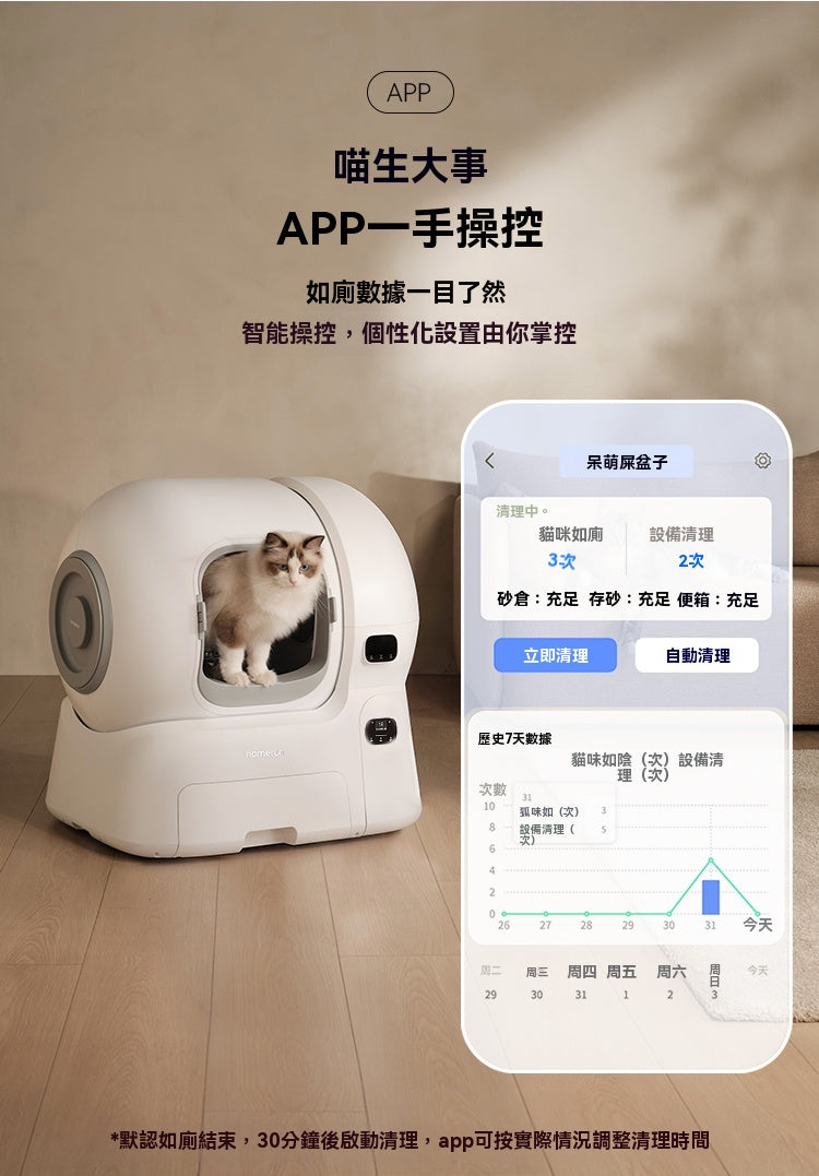 HomeRun Auto Cat Litter Box