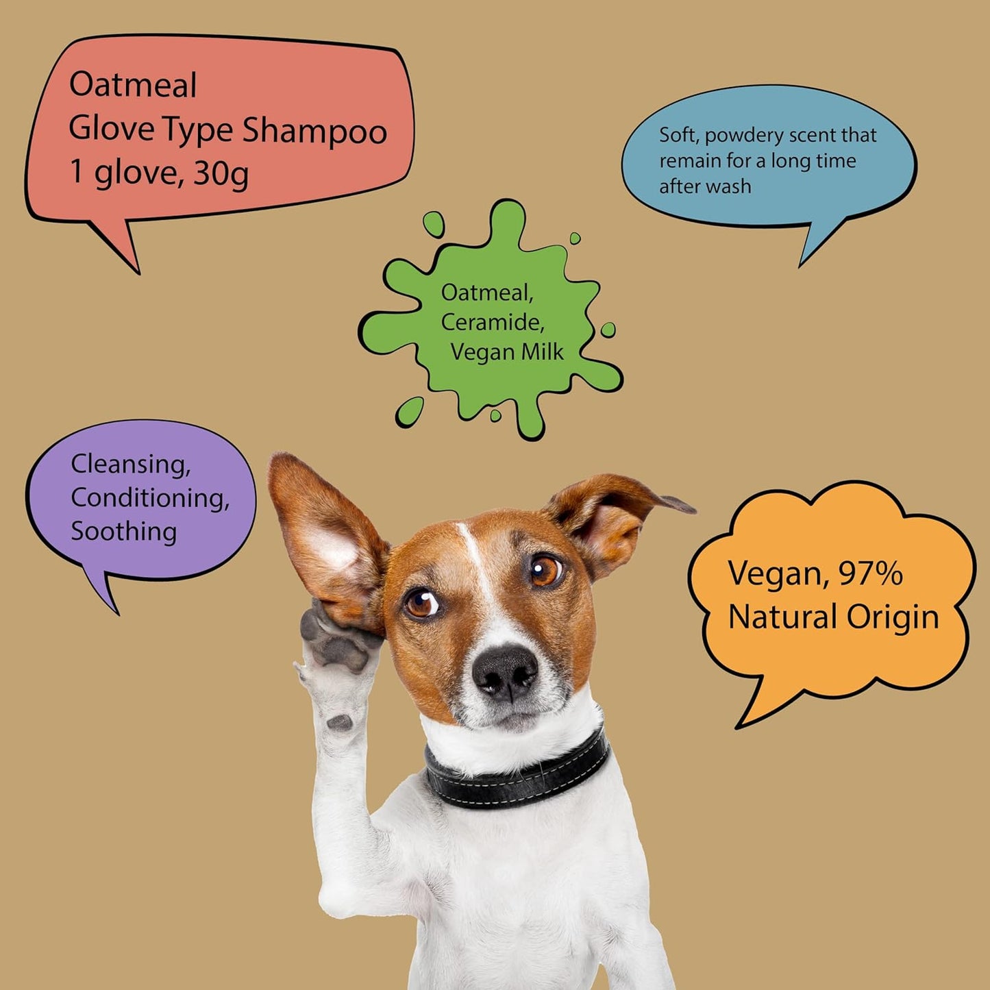 All-in-1 Pet Shampoo Glove