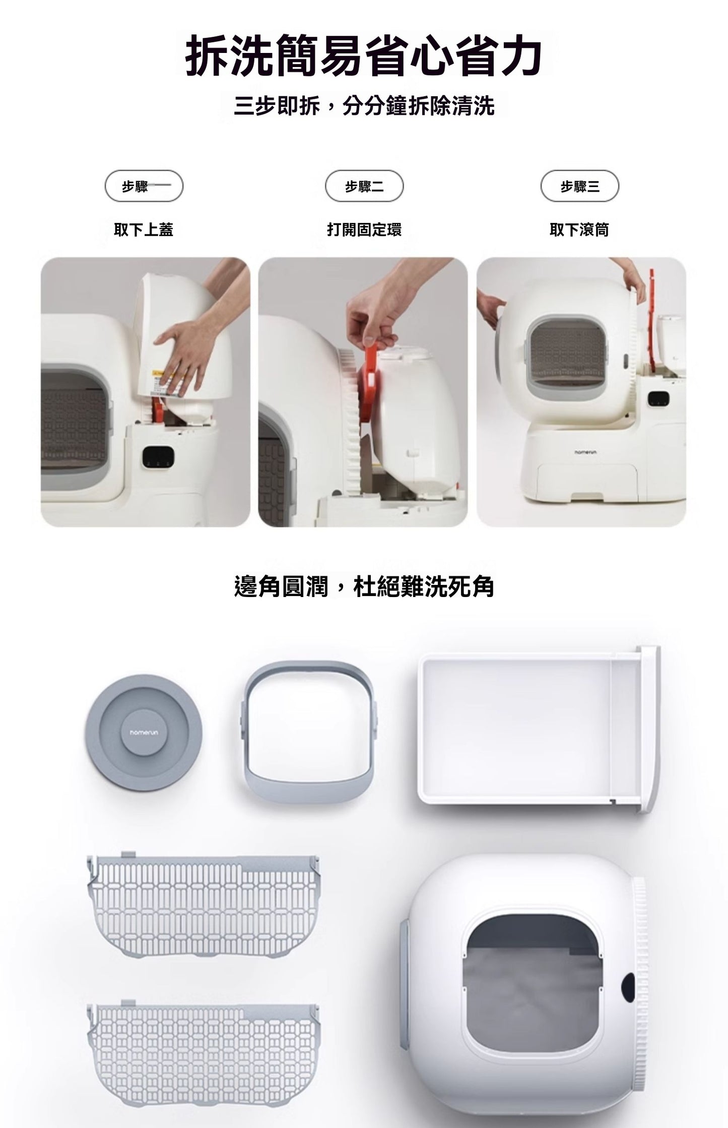 HomeRun Auto Cat Litter Box