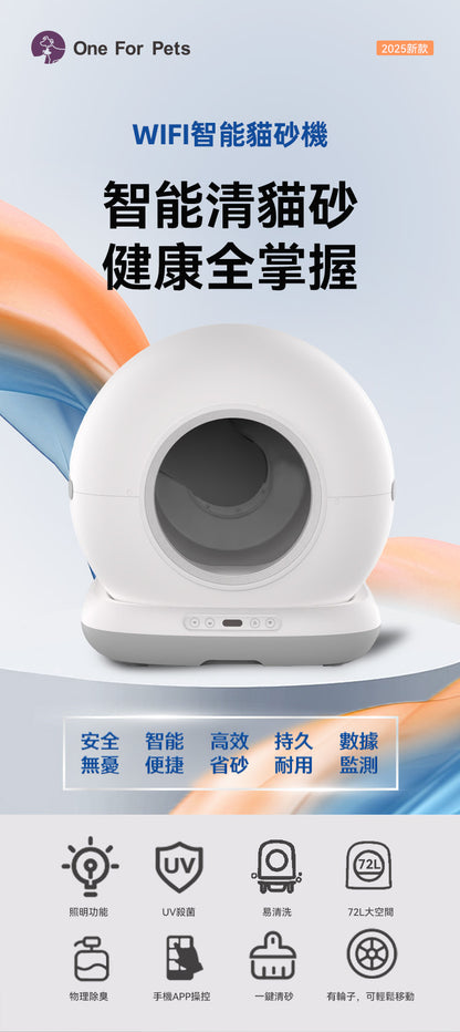 One For Pets Smart Cat Litter Box CB001