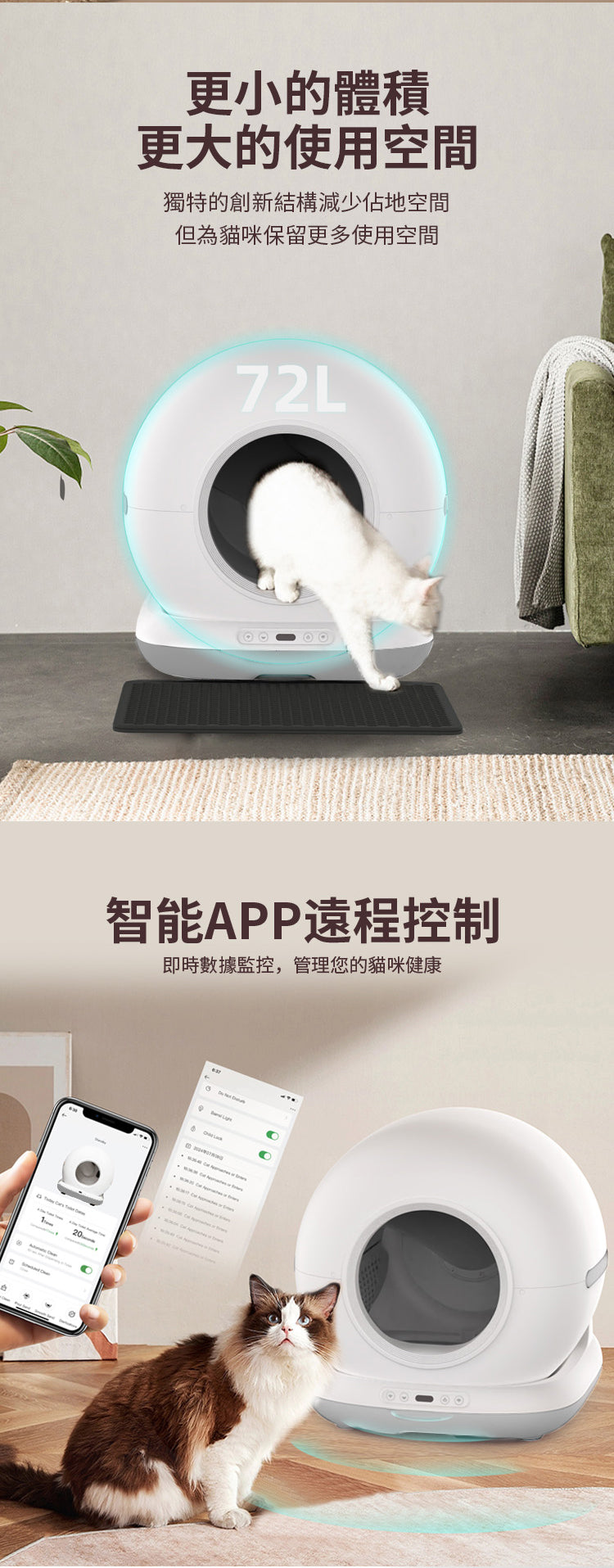One For Pets Smart Cat Litter Box CB001