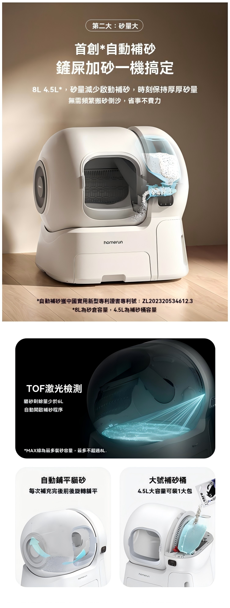 HomeRun Auto Cat Litter Box