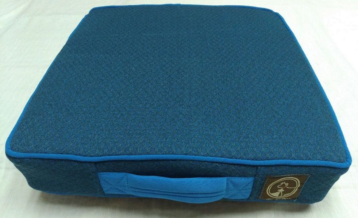 Orthopedic Interlaced Air Bed Bluish Grey Mesh Cover ONLY